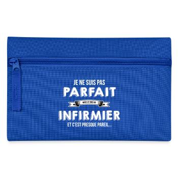 Infirmier cadeau humour - Trousse - bleu royal - Devant