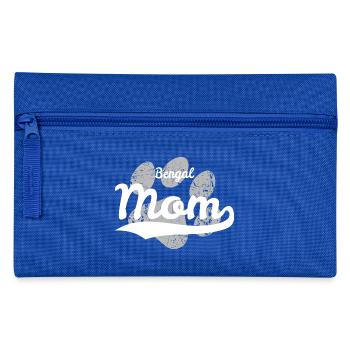 Bengal Mom - Federtasche - Royalblau - Vorne