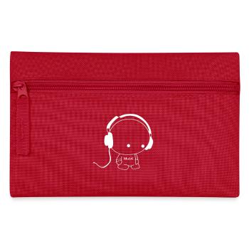Music Men - Federtasche - Rot - Vorne