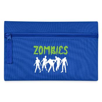 Zombie T-Shirt Halloween - Trousse - bleu royal - Devant