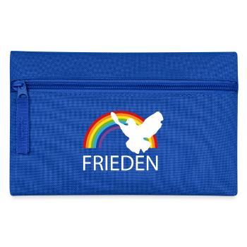Frieden - Federtasche - Royalblau - Vorne