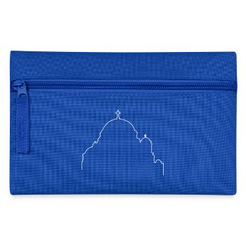 Belgrade Temple White - Federtasche - Royalblau - Vorne