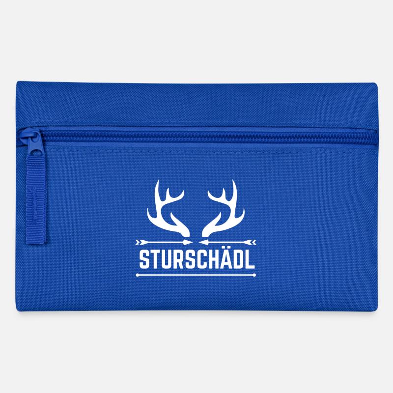 Sturschädl - Federtasche - Royalblau