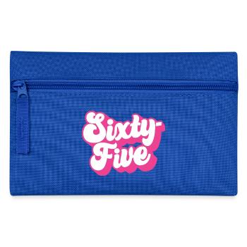 Sixty-five 65th Birthday Women Her 65 Years Old - Pencil Case - royal blue - Front