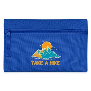 Take a hike - Pencil Case - royal blue - Front