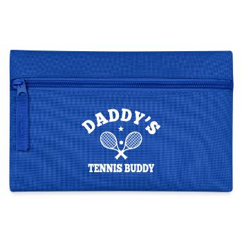 Daddy's Tennis Buddy - Pencil Case - royal blue - Front