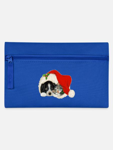 christma s617 - Pencil Case - royal blue