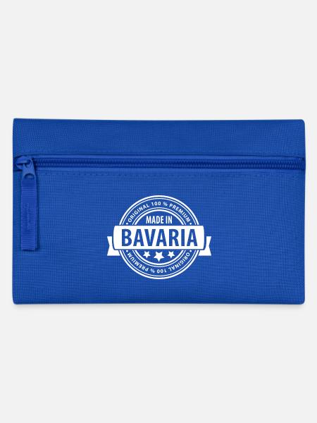 Made in BAVARIA - Federtasche - Royalblau
