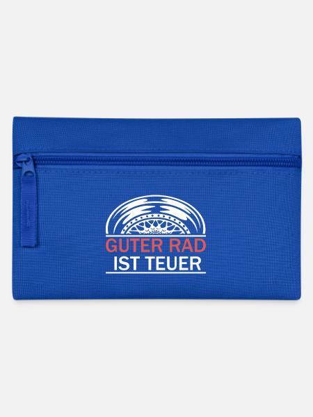 Guter Rad ist teuer BBS - Federtasche - Royalblau