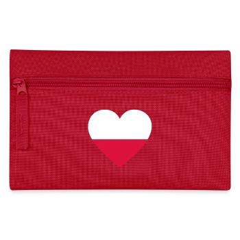 Love Love gift POLAND polska poland - Pencil Case - red - Front