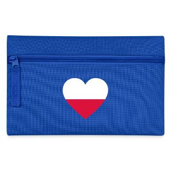 Love Love gift POLAND polska poland - Pencil Case - royal blue - Front