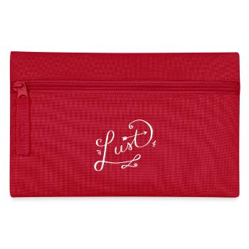 Lust | Lust & Laune weiss - Federtasche - Rot - Vorne