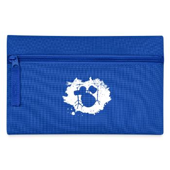 Drums - Federtasche - Royalblau - Vorne