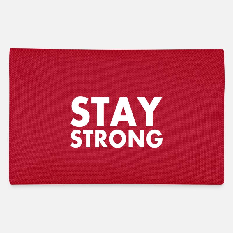 Stay strong Federtasche