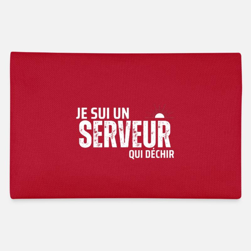 Ich bin ein rockender Kellner Federtasche