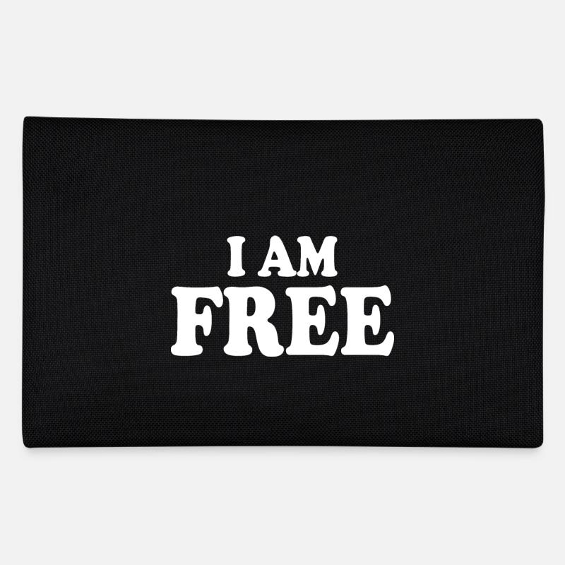 I am free - Trousse - noir