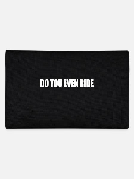 Do you even ride - Pencil Case - black - Back