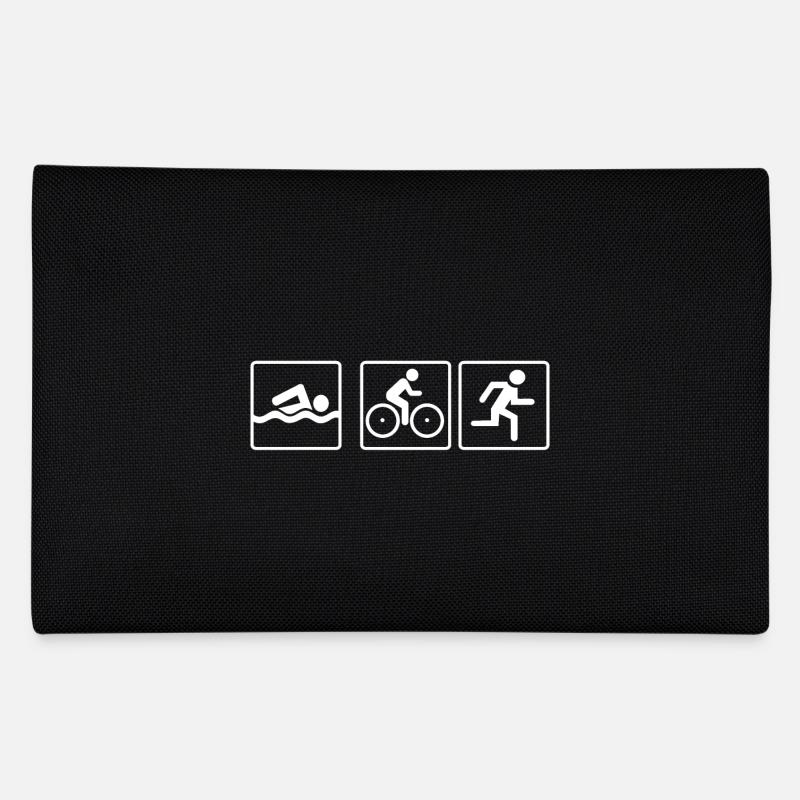 Triathlon - Federtasche - Schwarz