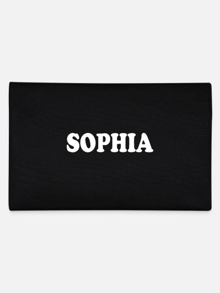Sophia - Pencil Case - black - Back