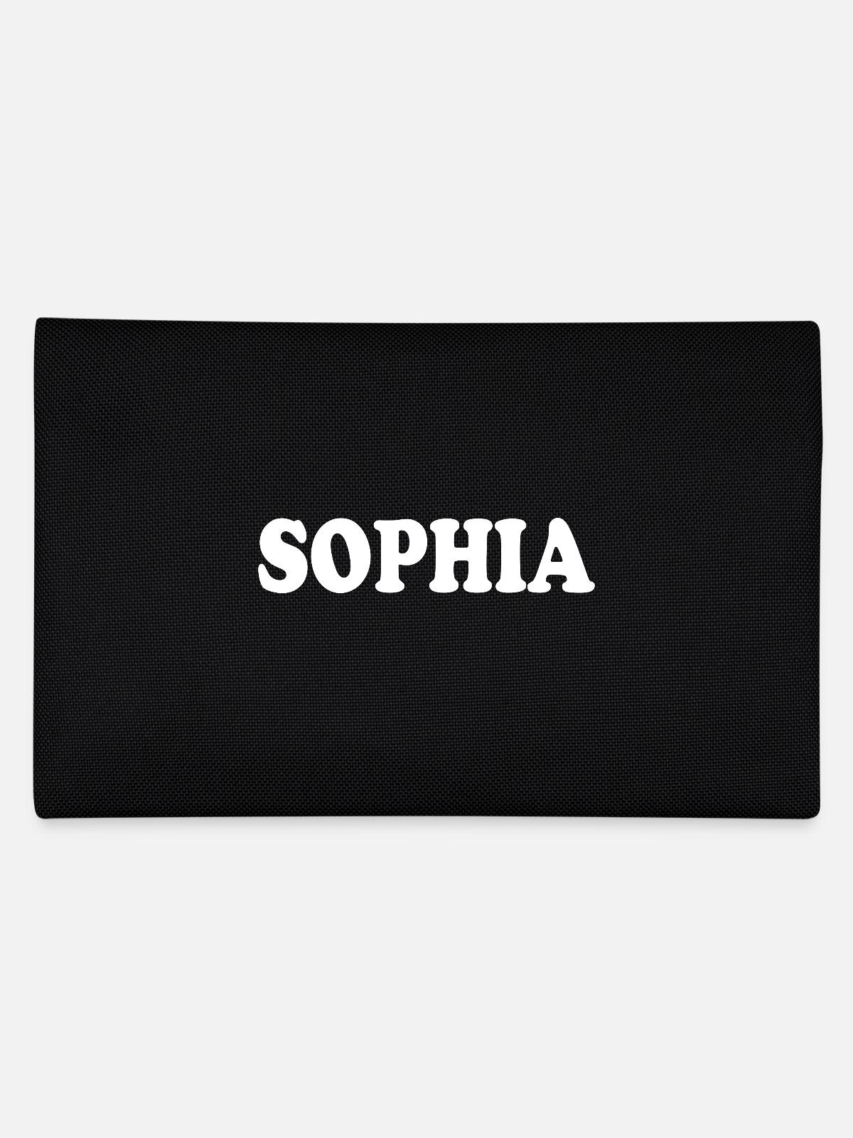 Sophia - Pencil Case - black - Back