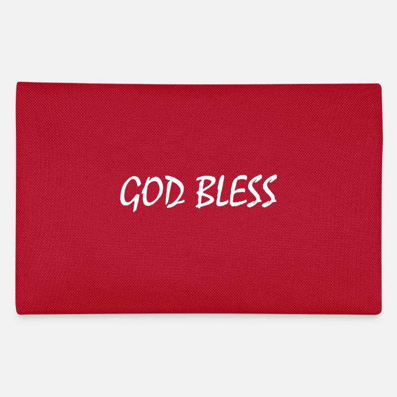 God bless Federtasche