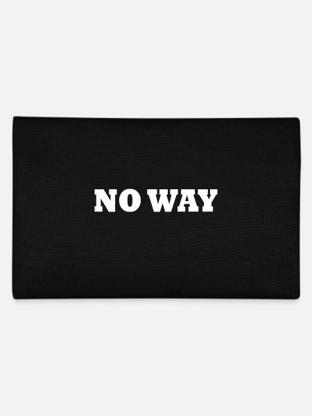 No way - Pencil Case - black - Back