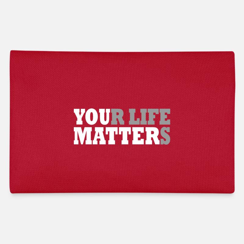 your life matters Federtasche
