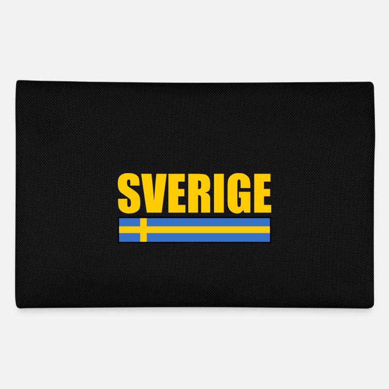 sverige Federtasche