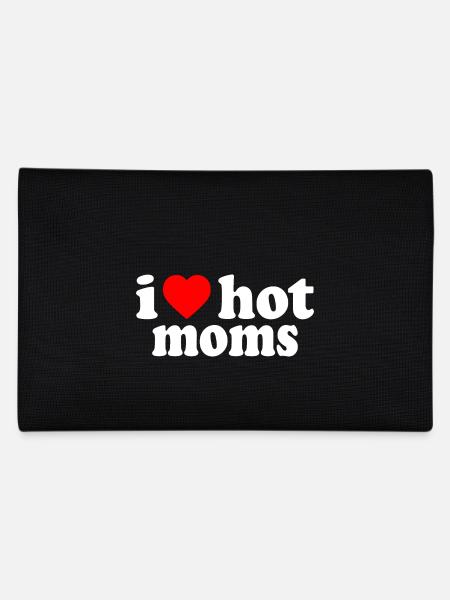I love hot moms - Federtasche - Schwarz - Hinten