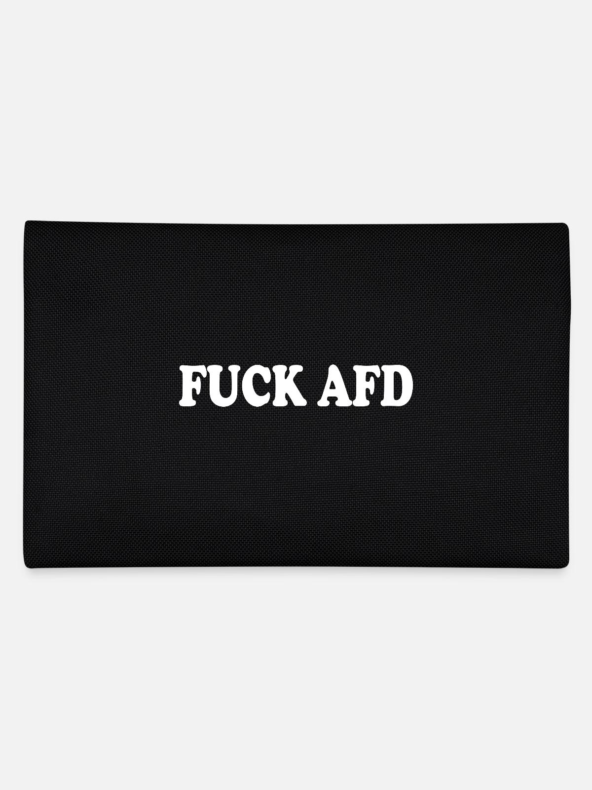 Fuck afd - Trousse - noir - Dos