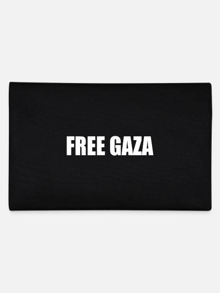 Free gaza - Pencil Case - black - Back