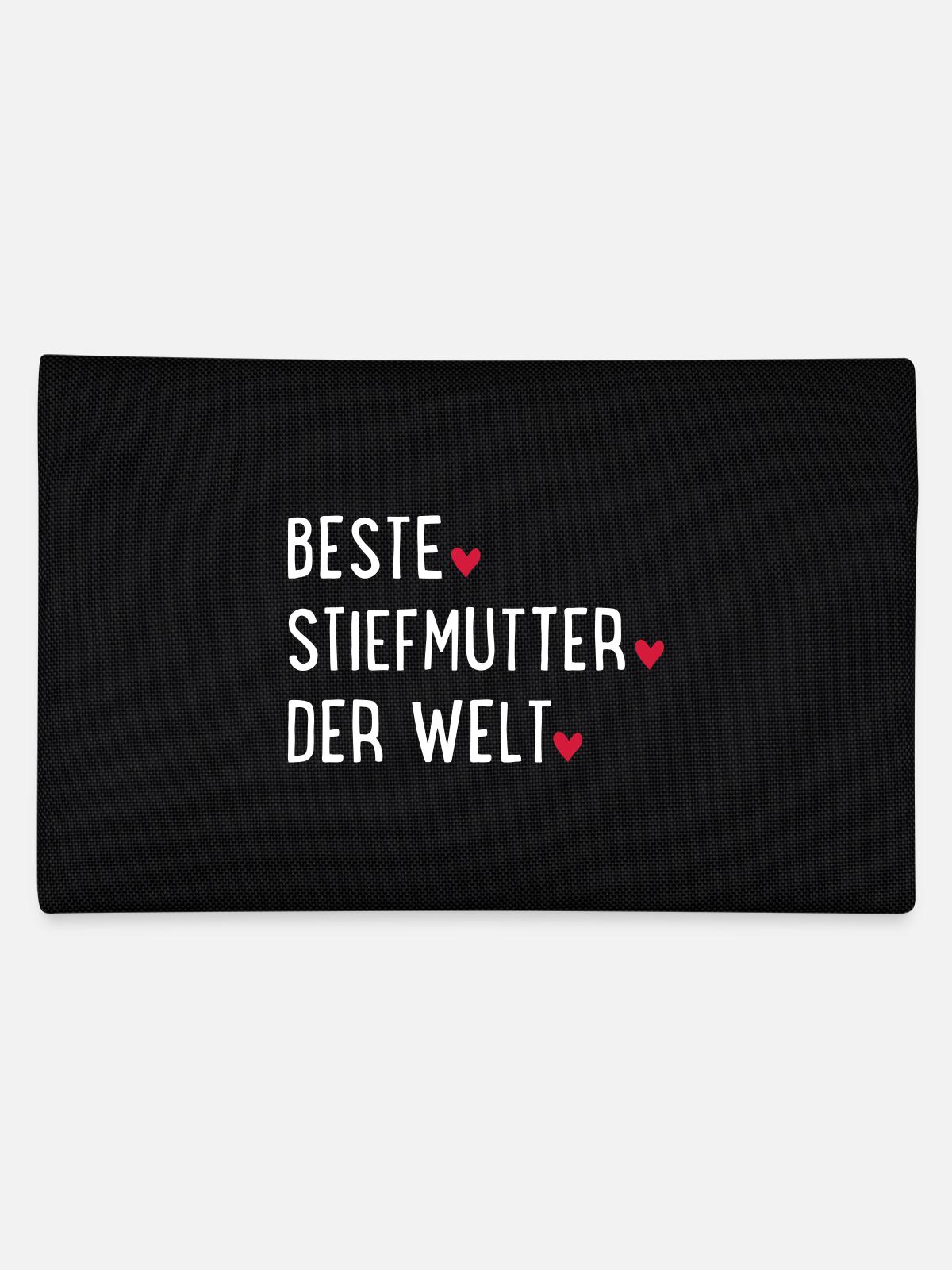 beste Stiefmutter der Welt - Federtasche - Schwarz - Hinten