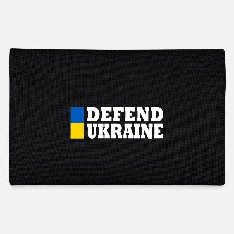 Defend ukraine - Federtasche - Schwarz