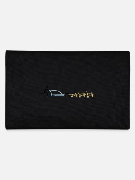 Dog Sled Dog Sports - Pencil Case - black - Back