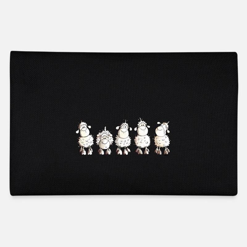 Funny White Sheep - Schaf Federtasche