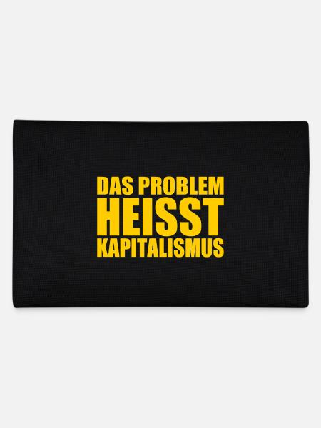 Das problem heisst kapitalismus - Federtasche - Schwarz - Hinten