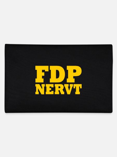 Fdp - Federtasche - Schwarz - Hinten