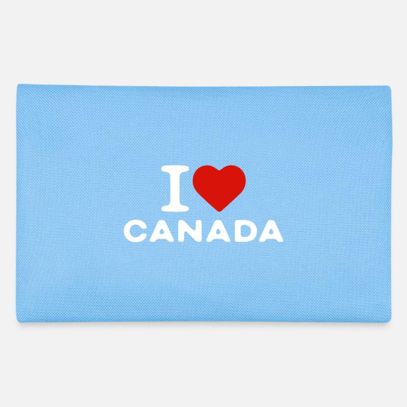 I love Canada Canada Heart Saying Pencil Case