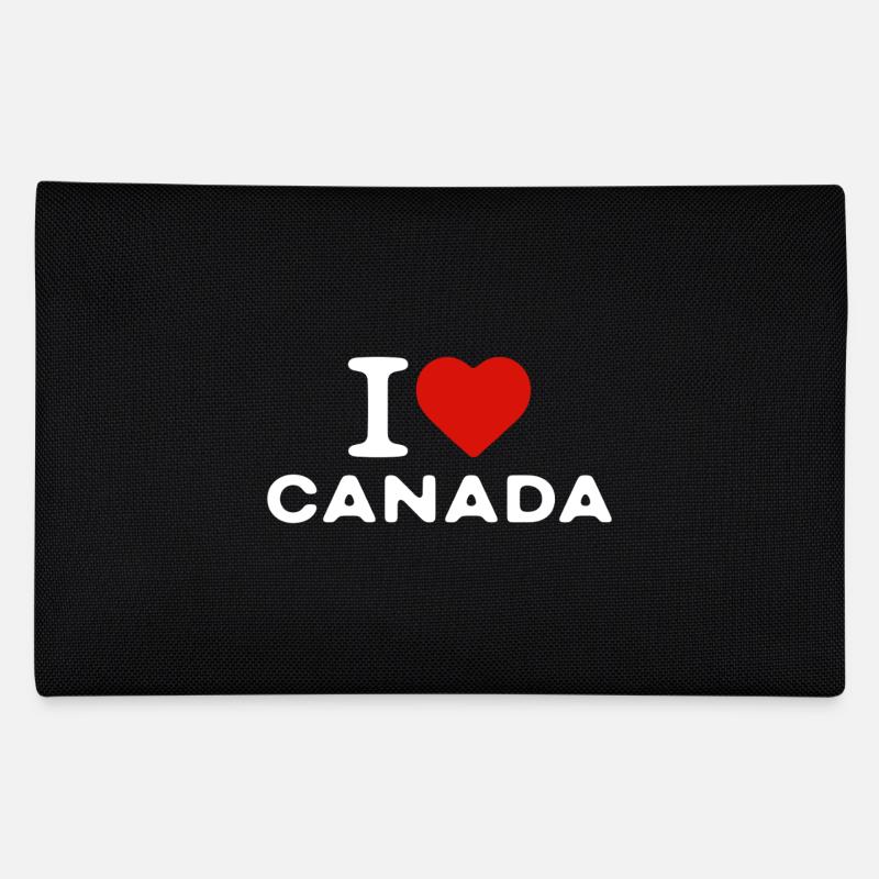 I love Canada Canada Heart Saying Pencil Case