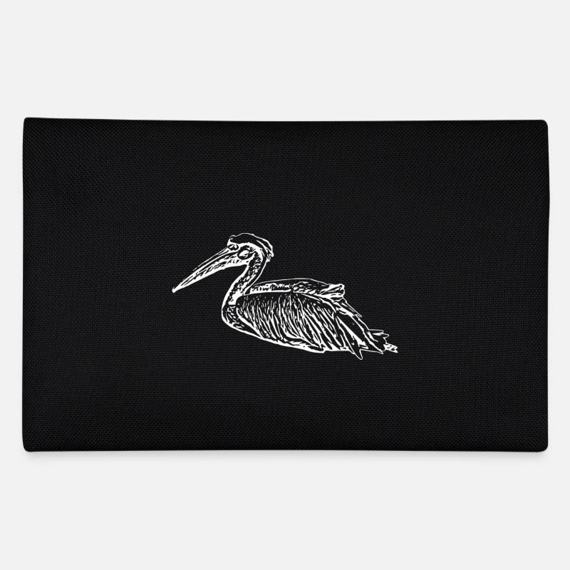 Pelikane Vogel Vögel Pelecanus Federtasche