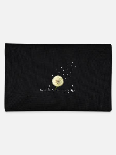 make a wish Dandelion - Pencil Case - black - Back
