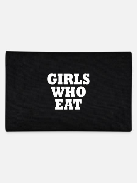 Girls who eat - Trousse - noir - Dos