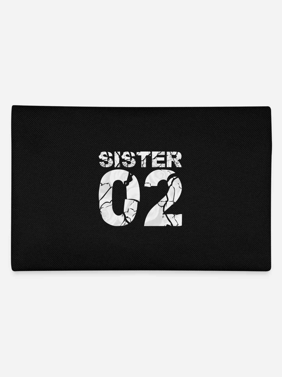 SISTER 02 | Partnershirt - Federtasche - Schwarz - Hinten