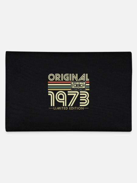 Original 1973 Jahrgang Vintage Geburtstag Retro - Federtasche - Schwarz
