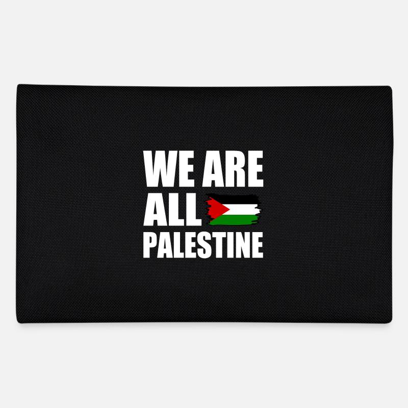 We are all palestine - Federtasche - Schwarz