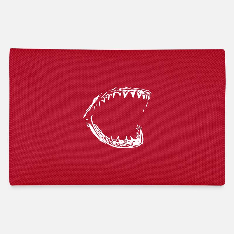Giant vector shark bit Pencil Case