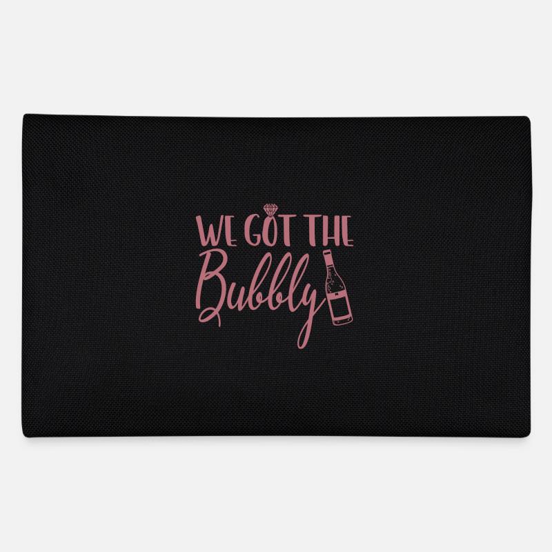 We Got The Bubbly - Junggesellinnenabschied Brautgeschenk Federtasche