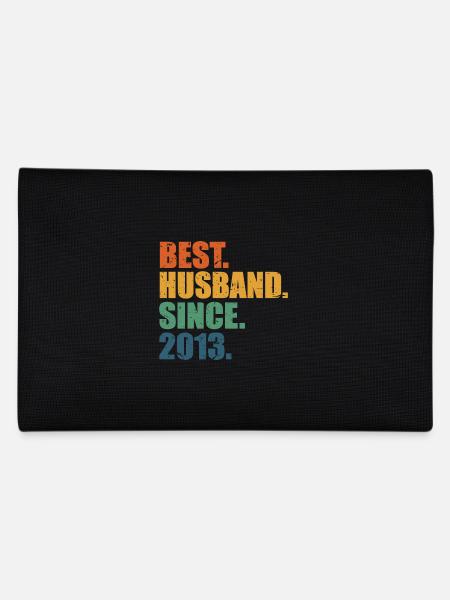 Meilleur mari depuis 2013, cadeau anniversaire de 10 ans - Trousse - noir - Dos