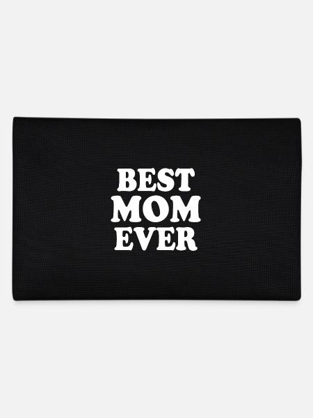 Best mom ever - Federtasche - Schwarz - Hinten
