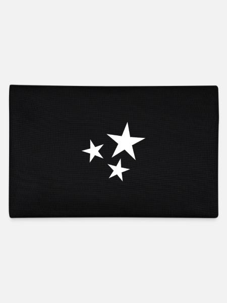 STAR. STAR. STARS. FEAST. ANNIVERSARY. CHRISTMAS. - Pencil Case - black - Back